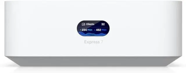 Main image of Ubiquiti UniFi Express 7 Wi-Fi 7 IEEE 802.11 a/b/g/n/ac/ax/be Ethernet Wireless Router