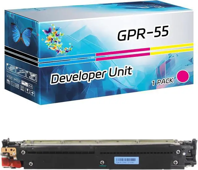 Main image of GPR-55 Developer Unit Compatible for Canon imageRUNNER Advance C5535i C5535iII C5535iIII C5540i C5540iII C5540iIII Printers (1 Pack Magenta)