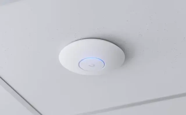 Alt view image 3 of 7 - Ubiquiti U7 Lite WiFi 7 Access Point, 4 Spatial Streams, 2.5 GbE Uplink, Ceiling Mount