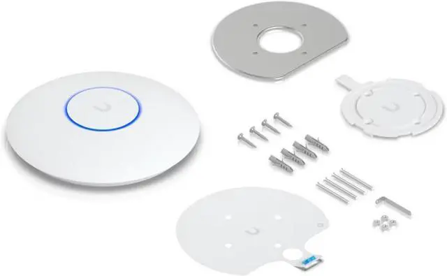 Alt view image 6 of 7 - Ubiquiti U7 Lite WiFi 7 Access Point, 4 Spatial Streams, 2.5 GbE Uplink, Ceiling Mount