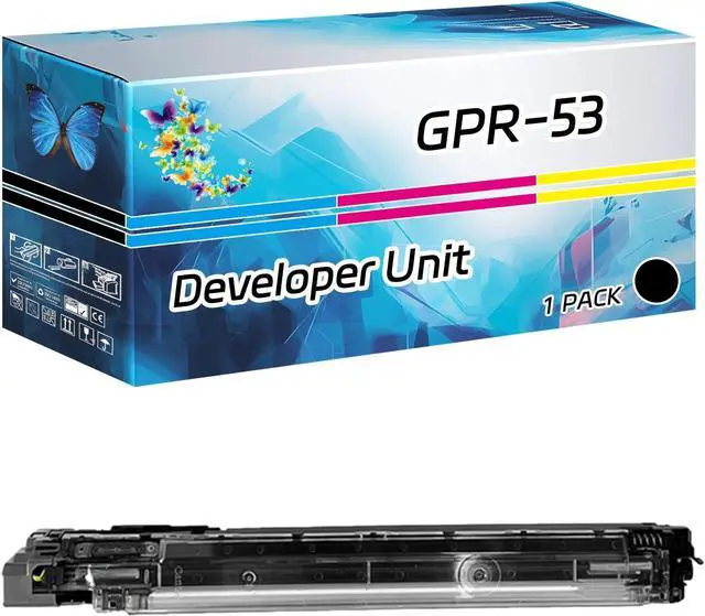 Main image of GPR-53 Developer Unit Compatible for Canon imageRUNNER Advance DX C3730i DX C3826i DX C3830i DX C3835i Printers, High Yield 240000 Pages, with Chip High-Definition Printing (1 Pack Black)