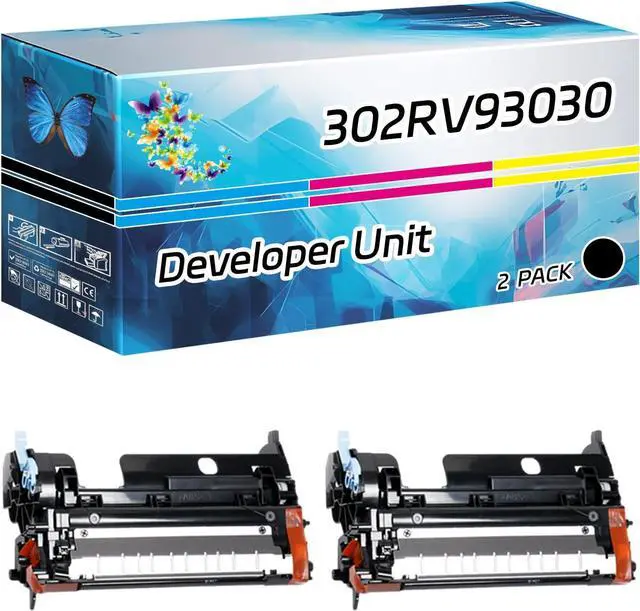 Main image of 302RV93030 Developer Unit Compatible for Kyocera ECOSYS M2040dn M2540dw M2635dw M2640idw P2040dw P2235dw Printers, High Yield 100000 Pages, with Chip High-Definition Printing (2-Pack Black)
