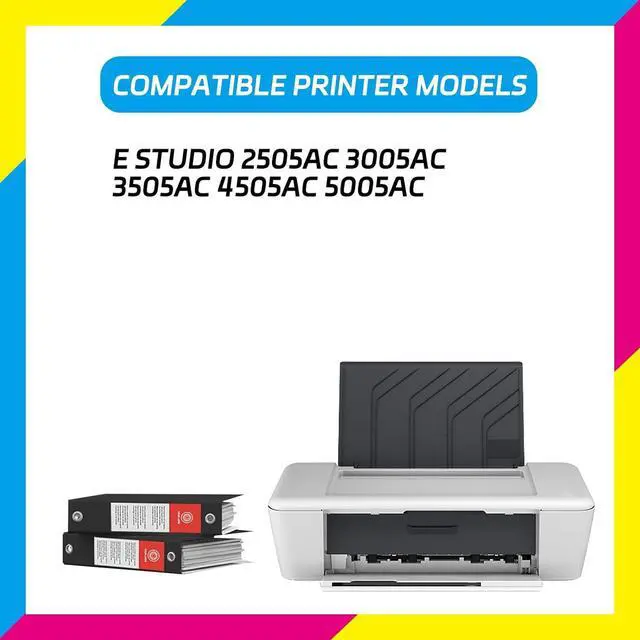 Alt view image 2 of 6 - T-FC505 Developer Unit Compatible for Toshiba E Studio 2505AC 3005AC 3505AC 4505AC 5005AC Printers, High Yield 60000 Pages, with Chip High-Definition Printing (1 Pack Magenta)