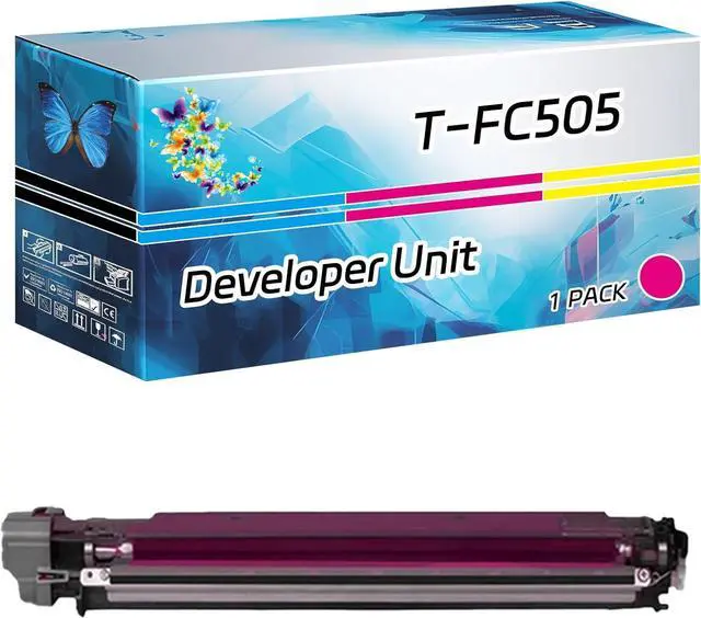 Main image of T-FC505 Developer Unit Compatible for Toshiba E Studio 2505AC 3005AC 3505AC 4505AC 5005AC Printers, High Yield 60000 Pages, with Chip High-Definition Printing (1 Pack Magenta)