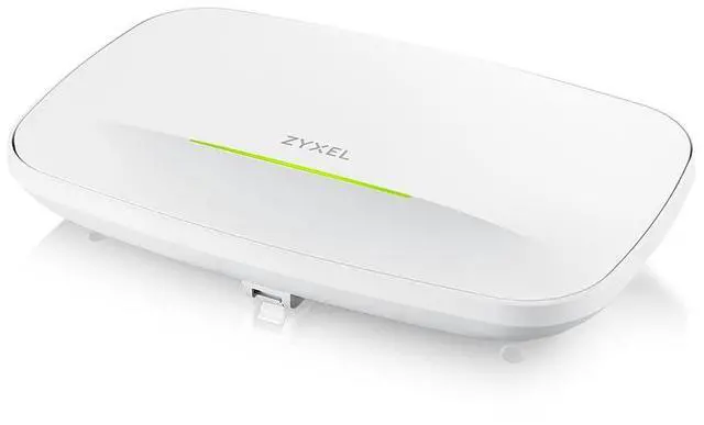 Alt view image 2 of 7 - Zyxel WiFi 7 BE11000 Wireless MultiGig Pro Access Point | 2 x 2.5Gb Ethernet | Tri-Band Operation | Mesh and PTP Bridge | Cloud, App, Direct or Controller Management | POE+ | NWA130BE