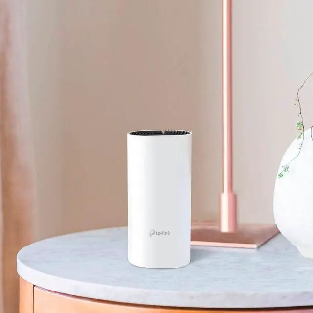 Alt view image 2 of 7 - TP-Link Deco Whole Home Mesh WiFi Router  Dual Band Gigabit Wireless Router, Supports Beamforming, MU-MIMO, IPv6 and Parental Controls, Up to 2,000 sq. ft. Coverage(Deco M4 1-Pack)