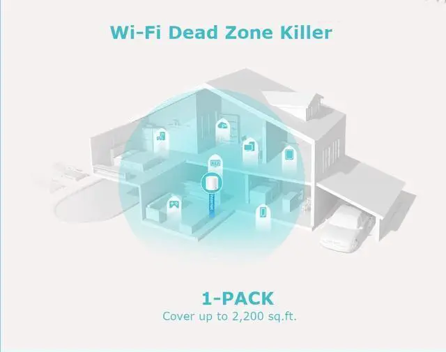 Alt view image 7 of 7 - TP-Link Deco X20 AX1800 Whole Home Mesh Wi-Fi 6 System Add-on Unit, Up to 2000 sq ft Coverage, Compatible with Amazon Alexa, Antivirus Security Protection and Parental Controls