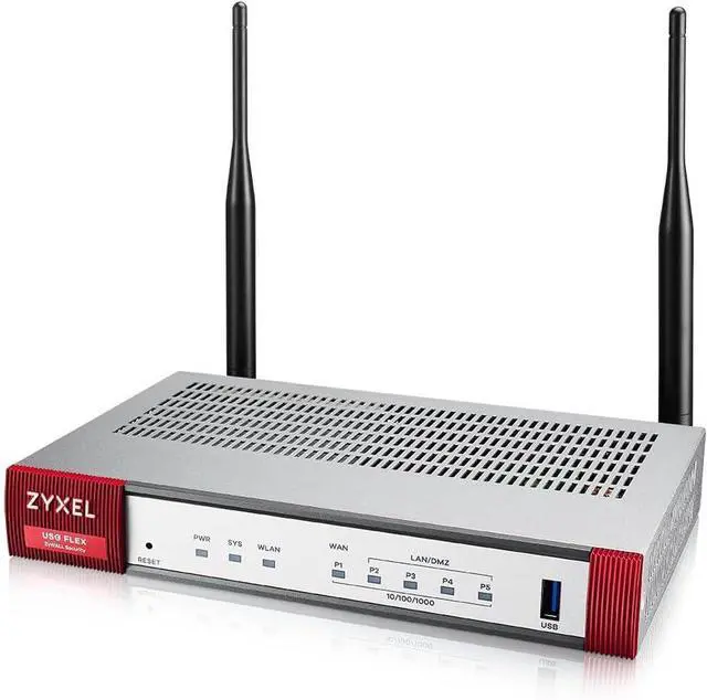 Alt view image 2 of 7 - Zyxel USGFLEX50AX ZyWALL VPN Network Security Firewall Router | Hardware Only | Integrated WiFi 6 | Home & Small Business | Up to 25 Users | Nebula Cloud Option