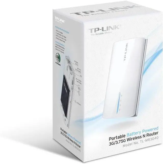Alt view image 3 of 3 - TP-Link N150 Wireless 3G/4G Portable Router with AP/WISP/Router Mode, Compatible with Select AT&T/Verizon/Sprint/T-Mobile USB Modems (TL-MR3040)