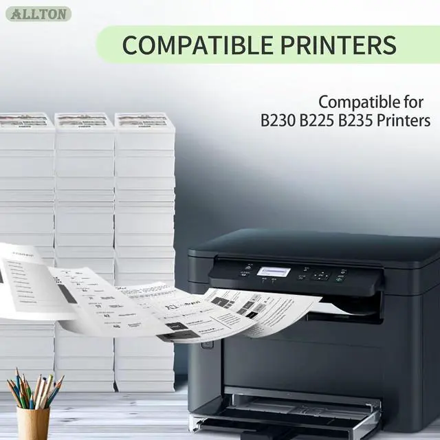 Alt view image 2 of 6 - B230 B225 B235 Drum Unit Compatible 013R00691 Black Imaging Kit Replacement for B225 B230 B235 Printer 12,000 Pages(1-Pack,Black)