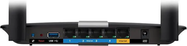 Alt view image 3 of 3 - Linksys AC1200+ Wi-Fi Wireless Dual-Band+ Router with Gigabit & USB Ports, Smart Wi-Fi App Enabled to Control Your Network from Anywhere (EA6350-FFP)