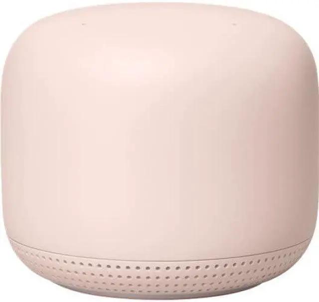Main image of Google Nest WiFi - AC2200 (2nd Generation) Router and Add On Access Point Mesh Wi-Fi System (Add On Access Point ONLY - Router Sold Separately - Mist (Sand)