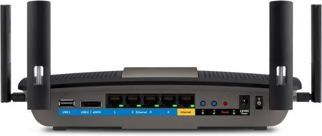 Alt view image 3 of 4 - Linksys AC2400 4X4 Dual-Band Gigabit Wi-Fi Router, Optimal for HD Video Streaming and Lag-Free Gaming (E8350)