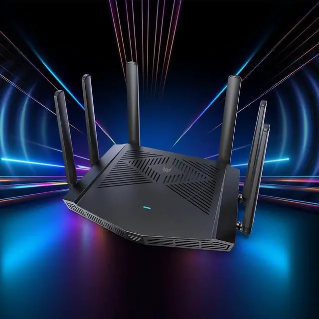Alt view image 4 of 7 - Predator Connect W6x Wi-Fi 6 AX6000 Gaming Router | Hybrid QoS Compatible with Intel Killer Prioritization Engine | Connect Up to 215 Devices | 2.5Gbps WAN & 4 x 1Gbps LAN | Lifetime Internet Security