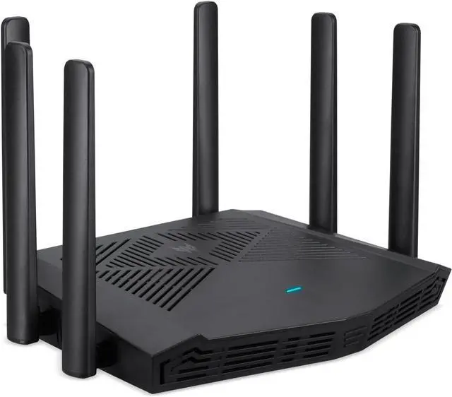 Alt view image 7 of 7 - Predator Connect W6x Wi-Fi 6 AX6000 Gaming Router | Hybrid QoS Compatible with Intel Killer Prioritization Engine | Connect Up to 215 Devices | 2.5Gbps WAN & 4 x 1Gbps LAN | Lifetime Internet Security