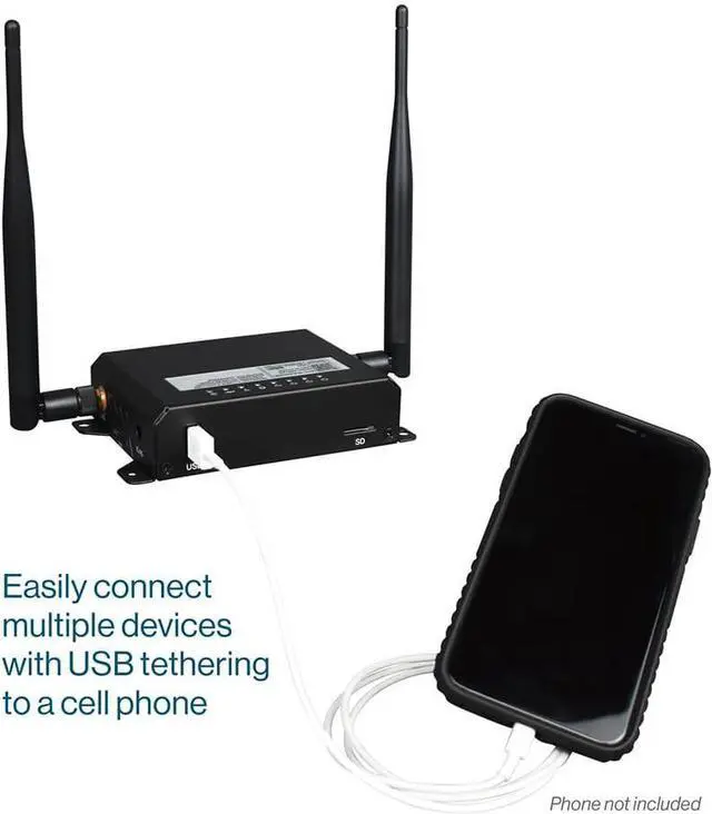 Alt view image 4 of 5 - Winegard WRPPLR Entry Level 2.4ghz Indoor Router