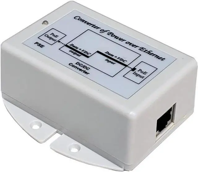Alt view image 2 of 3 - TP-POE-2456GD - 24V PoE Input, 56V 802.3at Gigabit PoE Output, 35W