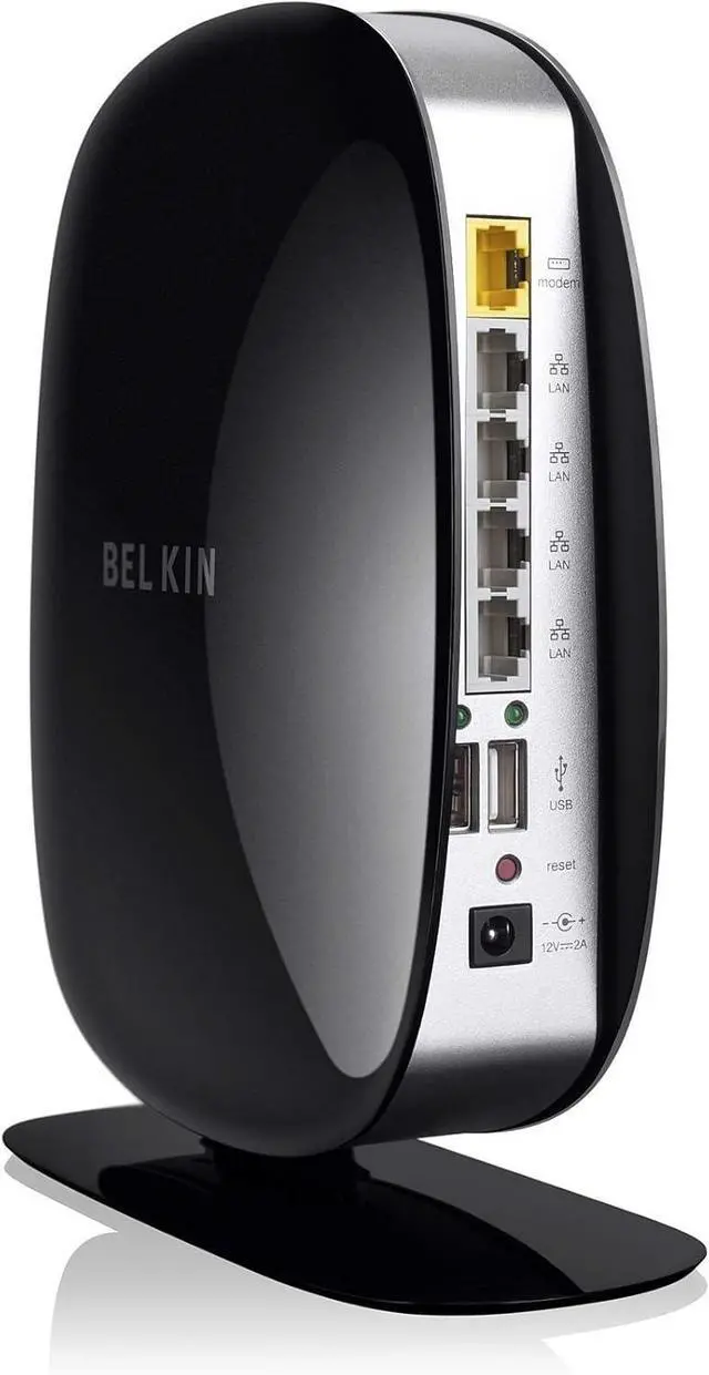 Alt view image 3 of 5 - Belkin N750 Dual Band Wireless N plus Gigabit Router (F9K1110)