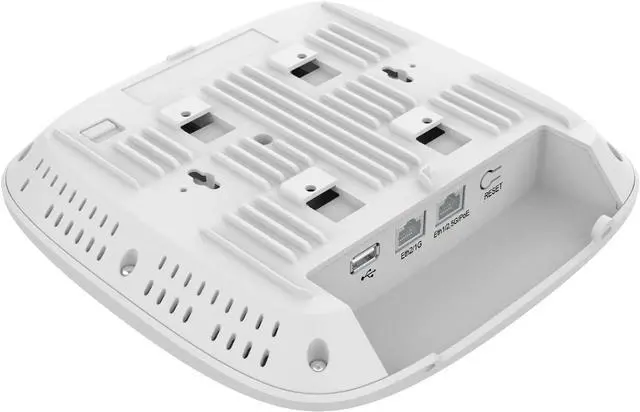 Alt view image 6 of 7 - Cambium Networks XE3-4 Indoor Tri-Radio Wi-Fi 6/6E Access Point - 802.11ax 2x2/4x4 5GHz/6 GHz, Omnidirectional Antenna, 2.5 GbE + 1 GbE Ethernet, Cloud MGMT, 6.6 Gbps Data Rate, High Capacity (US)