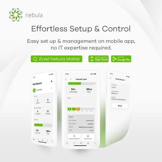Alt view image 7 of 7 - Zyxel FWA505 Cellular Network Router