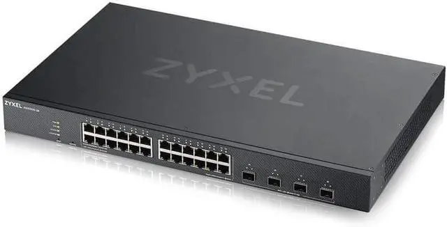 Main image of ZYXEL 28-Port Gigabit Ethernet Smart Switch (XGS1930-28) - Managed, 4x 10G SFP+, Optional Nebula Cloud Management, Rackmount, Limited Lifetime Protection