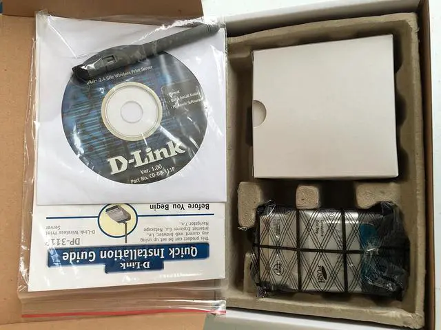 Alt view image 2 of 2 - D-Link DP-311P Wireless Print Server, 1-Centronics Port, 802.11b, 11 Mbps
