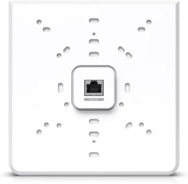 Alt view image 3 of 5 - Ubiquiti U6 Enterprise in-Wall WiFi 6E Access Point, 10 Spatial Streams, 4-Port Switch, PoE++