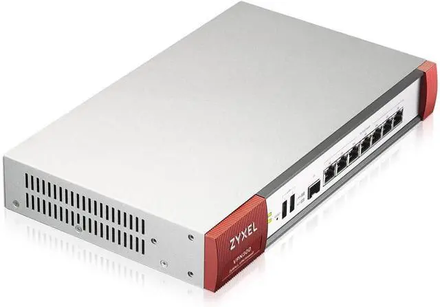 Alt view image 3 of 3 - Zyxel ZyWALL 2.6 Gbps, up to 300 Users VPN Firewall/SD-WAN, a 1-Year SD-WAN License Pack Included [VPN300]