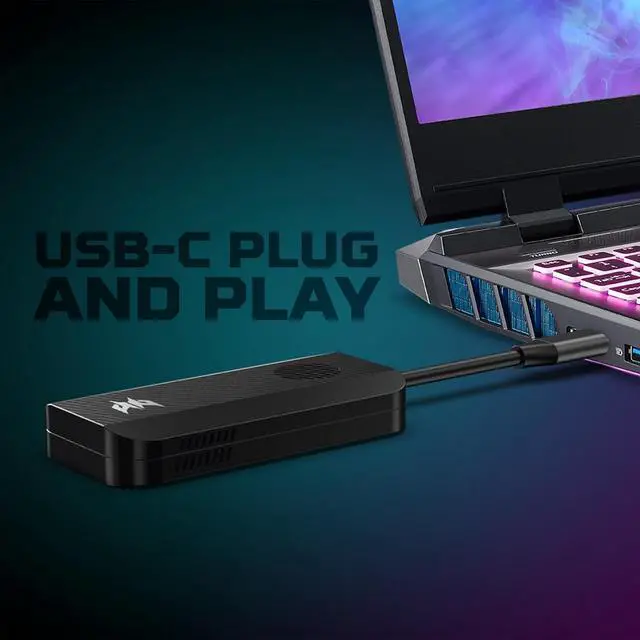 Alt view image 6 of 6 - Predator Connect D5 5G Dongle (USB-C, Dual-Connectivity 5G NR and LTE, up to 2.7Gbps)