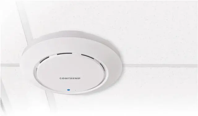 Alt view image 2 of 7 - Comtrend 400Mw High Power AC1200 Poe Ceiling Mount Access Point WAP-EN1200C