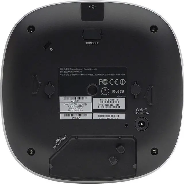 Alt view image 2 of 2 - HP Aruba Iap-305 (RW) Instant 2X/3X 11Ac AP Network Access Point (JX945A)