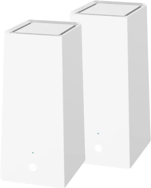 Main image of Motorola MQ20 WiFi 6E Router with Easy Mesh, Tri-Band 8.4 Gbps Speed, 3000 sq. ft Coverage, Advanced Parental Controls, Next-Gen Security & Seamless Device Management - White, Dual Pack
