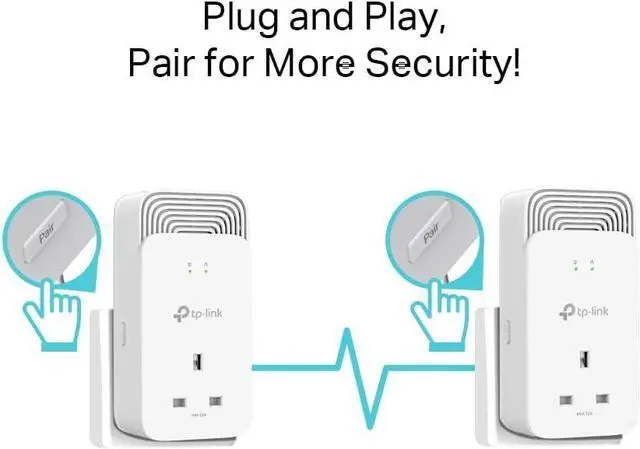 Alt view image 5 of 7 - TP-Link PG2400P KIT V1 - Powerline adapter kit - GigE, G.hn - wall-pluggable