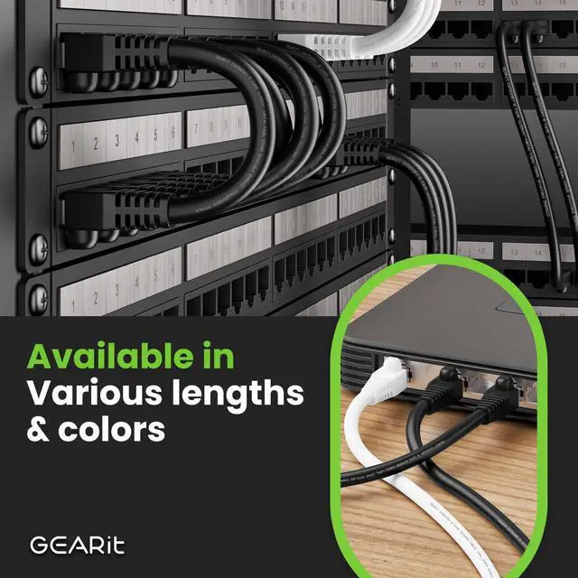 Alt view image 6 of 7 - GEARit Cat6 Outdoor Ethernet Cable (100ft) 23AWG Pure Copper, FTP, LLDPE, Waterproof, Direct Burial, In-Ground, UV Resistant, POE, Network, LAN, Internet, Cat 6, Cat6 Cable - 100 Feet