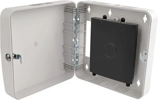 Alt view image 2 of 2 - Tripp Lite EN1111Wireless Access Point Enclosure WiFi Lock Surface Mount 11x11in