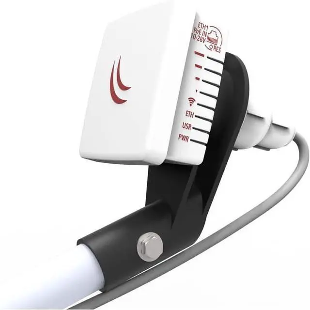 Alt view image 3 of 7 - Mikrotik LDF 5 ac RBLDFG-5acD Outdoor Wireless System with a Built in Antenna Dual Chain 5GHz System with Gigabit Ethernet and 802.11ac Support