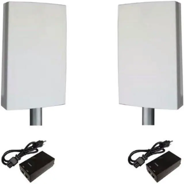 Main image of New! EZBR-Dual-AC-Dual Radio, High Power, Outdoor Wireless Bridge System 2.4GHz and 5GHz, 867Mbps Data Rate, Up to 3 Miles Range