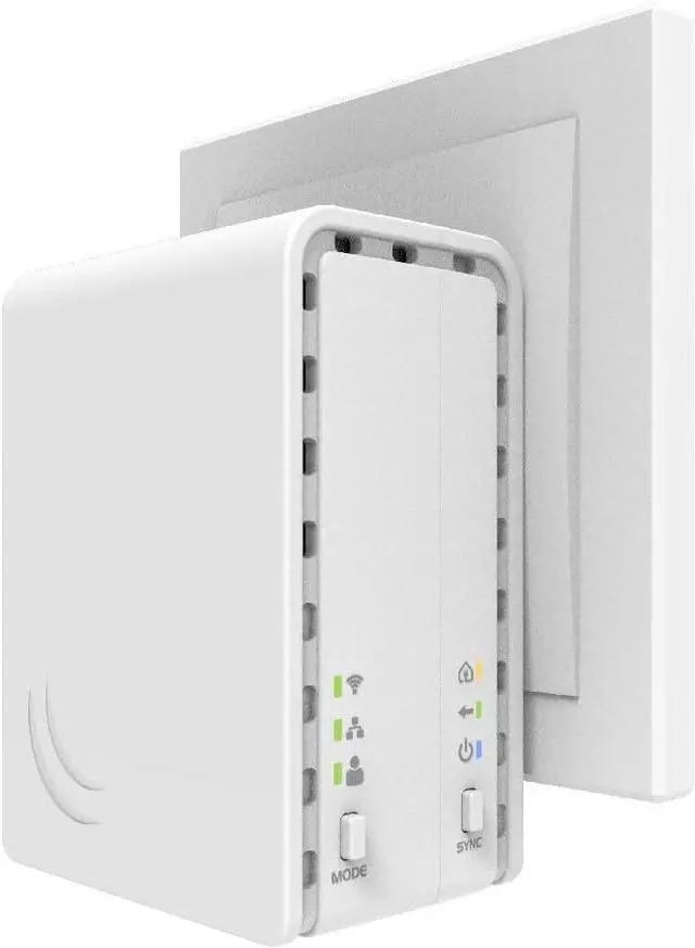 Alt view image 4 of 4 - Mikrotik PWR-Line AP WLAN Access Point White 300 Mbit/s