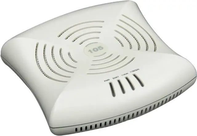 Main image of Aruba Networks Instant 105 Wireless Access Point, 802.11a/b/g/n, 2x2:2 Dual Radio, 300Mbps per radio, Integrated Antenna