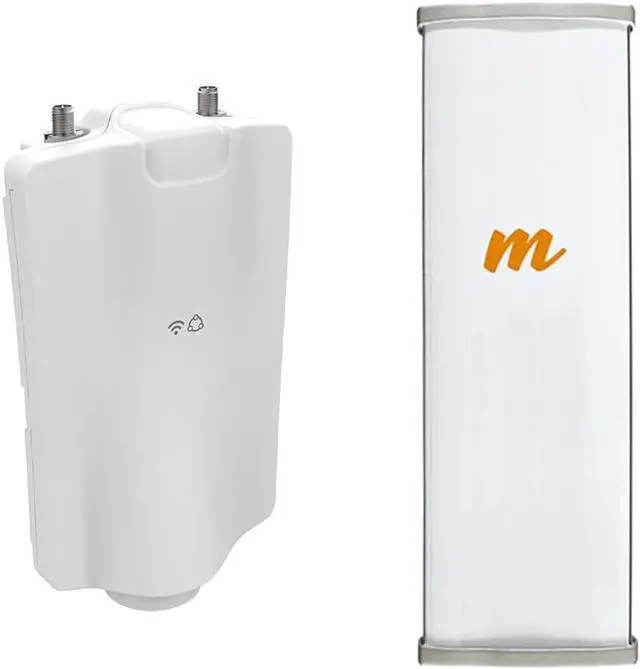 Main image of A5x Point to MultiPoint Access Point Connectorized 2x2 700Mbps with Sector Antenna N5-45x2 19dBi Dual-Slant Polarization Long-Distance Performance