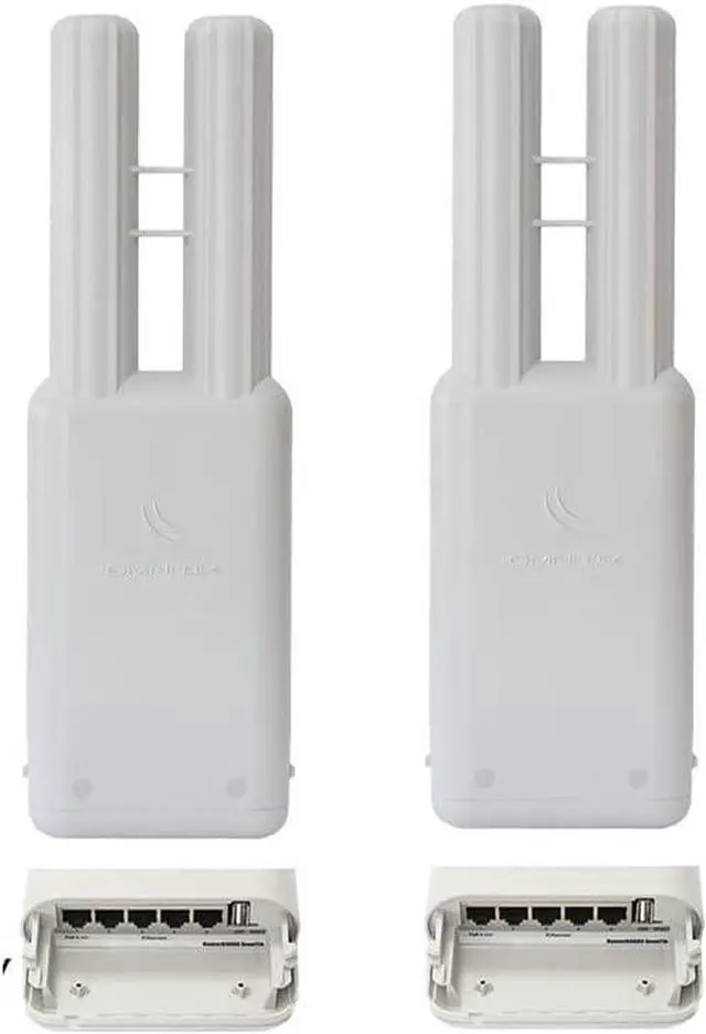 Main image of Mikrotik RBOmniTiKU-5HnD Outdoor Access Point Router PoE - 2PACK PRE-CONFIGURED