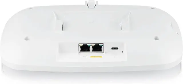 Alt view image 2 of 7 - Zyxel BE12300 WiFi 7 Dual-Radio Access Point | 2 x 2.5GbE Ports | Smart Antenna | Manageable via Nebula Web/App, On-premises Controller, or Device's Local Interface [WBE630S]