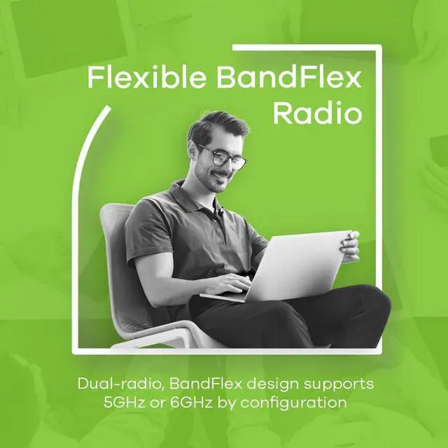 Alt view image 4 of 7 - Zyxel BE12300 WiFi 7 Dual-Radio Access Point | 2 x 2.5GbE Ports | Smart Antenna | Manageable via Nebula Web/App, On-premises Controller, or Device's Local Interface [WBE630S]