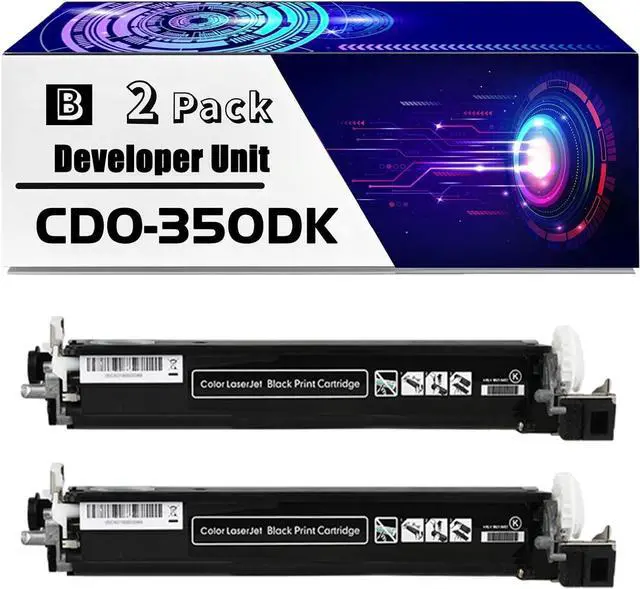 Main image of CDO-350DK Developer Unit is Compatible for Pantum CP2510DN CM7115DN CM7000FDN Printers, High Yield 30000 Pages, with Chip for Long-Lasting Durability (2 Pack Black)