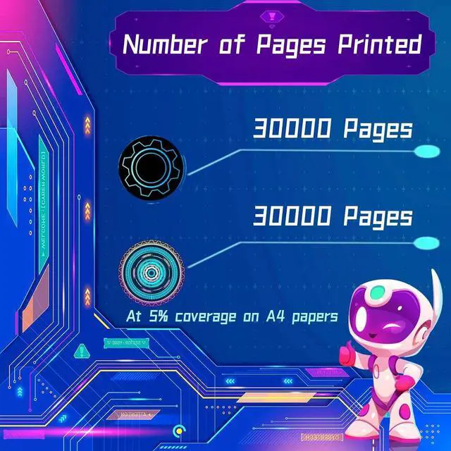 Alt view image 3 of 7 - CDO-300 Developer Unit is Compatible for Pantum CP2300 CP2500 CP2506DNPLUS CM7105DN CM7100 Printers, High Yield 30000 Pages, with Chip for Long-Lasting Durability (4-Pack BK/C/M/Y)