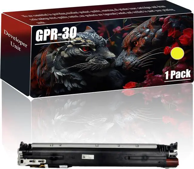 Main image of High Yield GPR-30 Developer Unit Compatible for Canon imageRUNNER Advance C5045 C5051 C5250 C5255 Printers, 300000 Pages with Chip (Yellow)