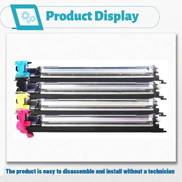 Alt view image 4 of 7 - T-FC505 Developer Unit Compatible for Toshiba E-Studio 2505AC 3005AC 3505AC 4505AC 5005AC Printer (Magenta Developer Unit)