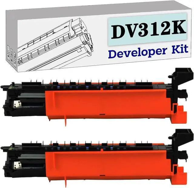 Main image of PUCIO Compatible A7Y003D DV312K Developer Unit, Replacement Suitable for Konica Minolta 227 287 Printers 2 Pack