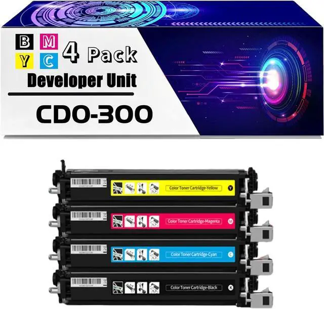 Main image of CDO-300 Developer Unit is Compatible for Pantum CP2300 CP2500 CP2506DNPLUS CM7105DN CM7100 Printers, High Yield 30000 Pages, with Chip for Long-Lasting Durability (4-Pack BK/C/M/Y)