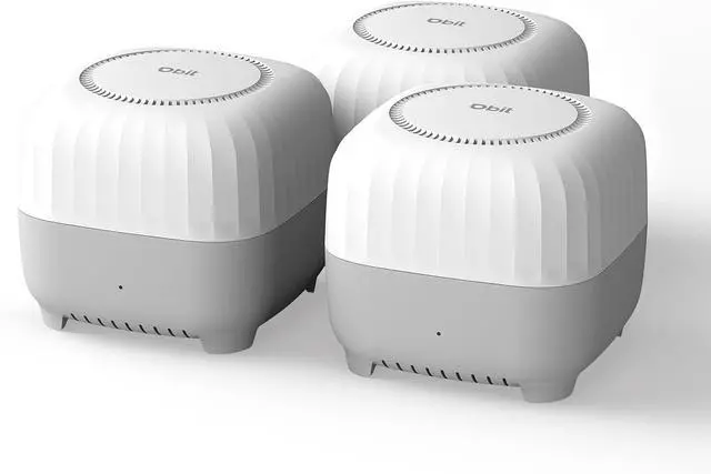 Main image of DBIT AC1200 Whole Home Mesh WiFi System, Covers up to 6,000 Sq Ft, Dual-Band 1200Mbps Mesh Network for 90 Devices, Replaces Wireless Router and WiFi Extender, 4 Gigabit Ports per Unit (D-MAC3, 3-Pack)